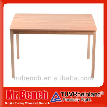 Kids writing table of solid beech wood