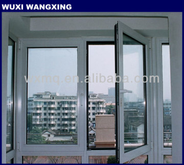 Aluminum casement window