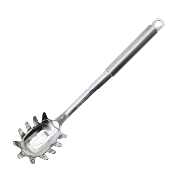 14.5 Inch Luxury Stainless Steel Pasta Spoon Spaghetti Cooking Tool
