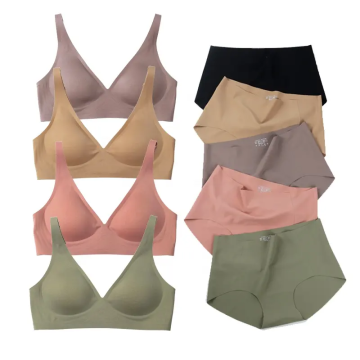 Wholesale Fashion Plus Size Wirefree Support Bra with Padded Cup