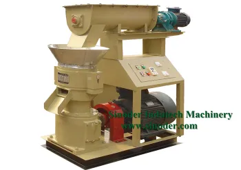 Supply complete powder dust pellet making machine for making pellets as biomass fuel --- Sinoder Brand