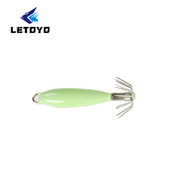 LETOYO Luminous Jig Hooks - OEM Wholeprice Hard Body Squid Jigs (12G -25G)