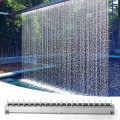 Cortina de água à prova de intempéries para áreas de piscinas de resorts