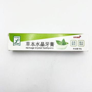 OEM Natural Herbal Dientes blanqueadores Pasta de dientes