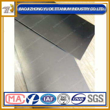 1.0mm nickel titanium alloy NiTi sheet