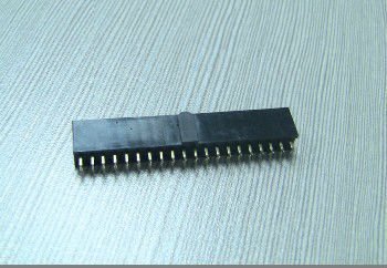 2.54mm Female header terminal connector with dual row bending pin