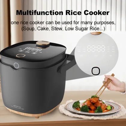 2023 Brand New Multifunctional Low Sugar Rice Cooker - Mini Claypot Electric Rice Cooker