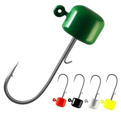 Reinforced Lead Head Fishing Hook to Prevent Dehooking - 3.5g/5g Soft Lure Hook