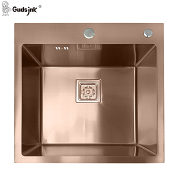Αγρόκτημα από ανοξείδωτο χάλυβα 60x60cm Topmount νεροχύτη