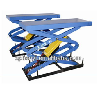 Tianyi CE high quality low price scissor car lift/scissor car lift/in-ground scissor lift