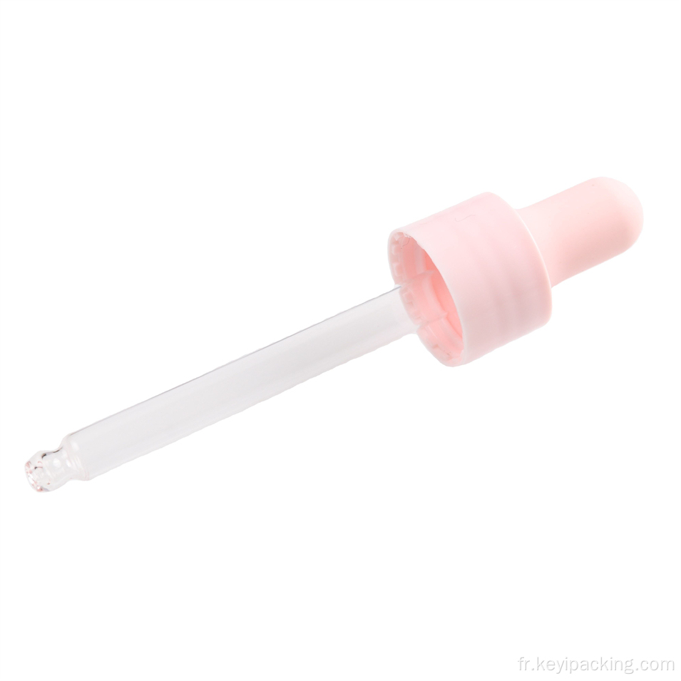 Prise comprise pour tube en verre pour 30 ml