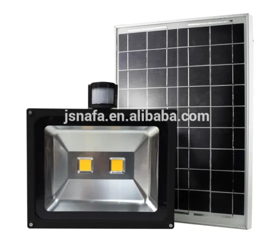2015 new design 50w solar flood light with PIR Motion Sensor made in China