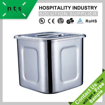 high quality hotel and restaurant stainless steel soup bucket pot