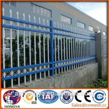 Beautiful and Euro standard good quality wrought iron fence/zinc steel fencing/ wire mesh fence