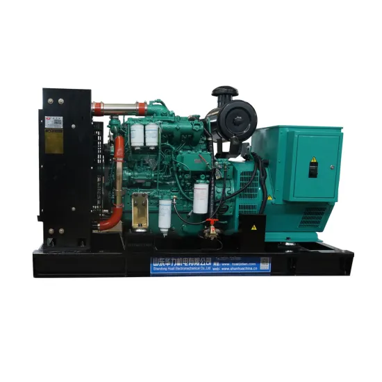 HUALI prime/rated power 80kw/100kva diesel generator