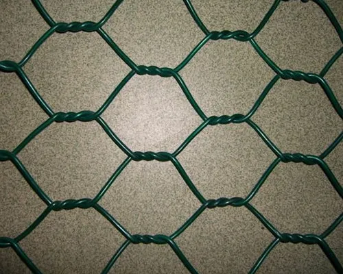 high quality PVC coated hexagonal wire mesh