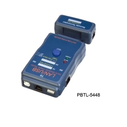 Cable Tester for UTP/STP RJ45, RJ11/RJ12, BNC, USB