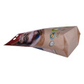 Composteerbare Biologisch afbreekbare Kraft Stand Up Pet Food Bag