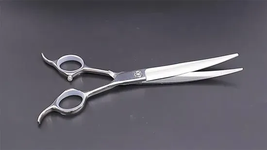 Black Stainless Steel Beauty Scissors
