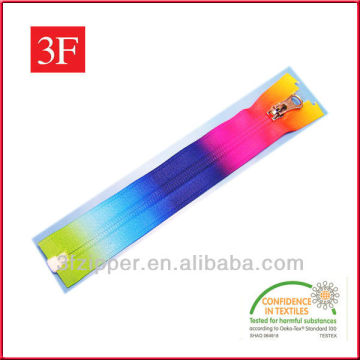 Reverse Coil Zipper