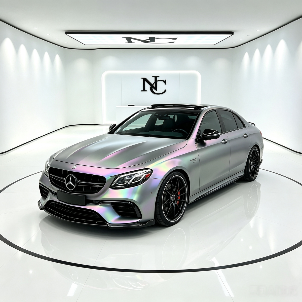 TS61 Multi-Tech Holographic wrap for car