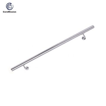 Stainless Steel Removable Escalator Wall Mount Handrail