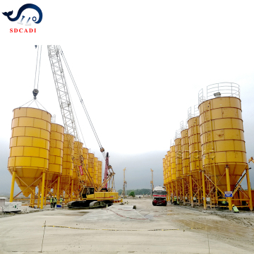 Customizable Steel Cement Silos: Capacity Options from 5 Ton to 10,000 Ton