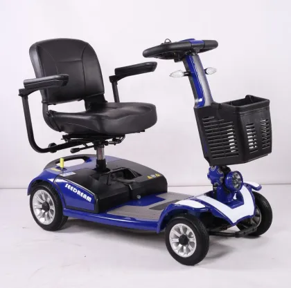Smart Four-Wheel Electric Mobility Scooter