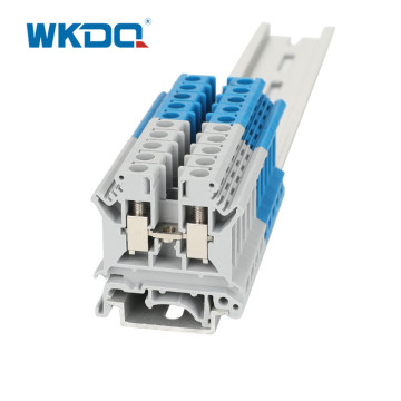 Schroef DIN-rail eindblokken