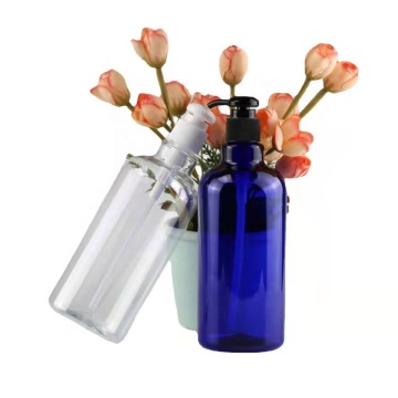Customized 250ml Plastic Shampoo Lotion Pump Bottle Storage Container
