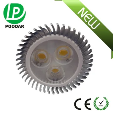 Dimmable GU10 LED 3*2w brigdelux leds