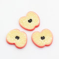 Fornitura Resine di frutta Cabochon posteriore piatto per decorazioni giocattolo per bambini Ornamenti per frigorifero Decorazione per conchiglia per telefono Charms Craft