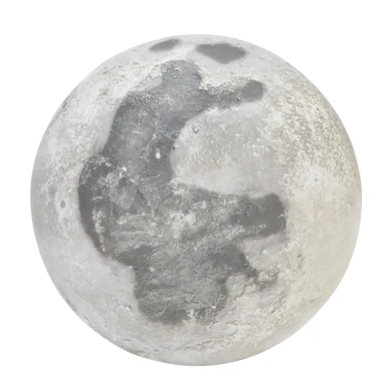 LED Moon Lamp Hanging On Wall Remote Control