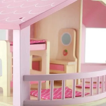 Newest baby wooden doll house W06A139