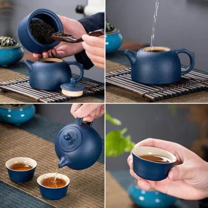 Traditional Fenghua Kiln Kung Fu Tea Set