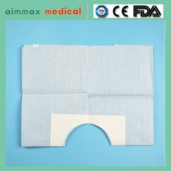 hospital medical drapes in wound adhesive