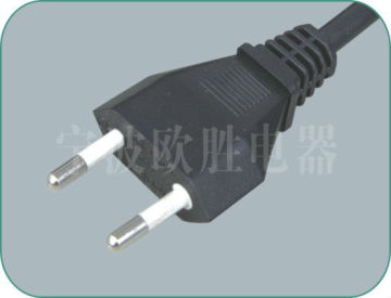 Italian IMQ 2 Pins Power Cord and plug