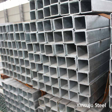 BS1387 / ASTM A53 rectangular galvanized squaresteel pipe