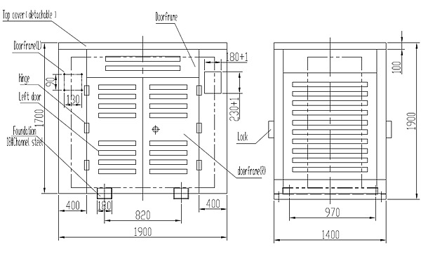 1500kva dry type transformer