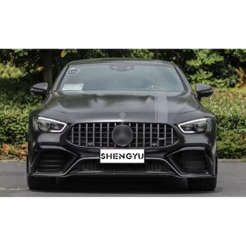 Body Kit for Benz AMG GT 2020-2021 to AMG GT63S - Front Bumper, Rear Bumper, Grille, and Rear Lip Spoiler