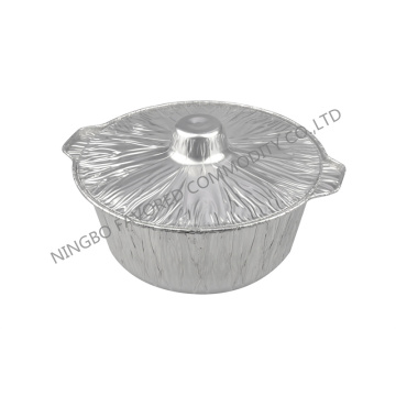Aluminium foil 250 Pot bowl with foil lid