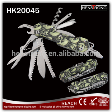 Camo Style Promotional Multi Tools Multi Function Knife Flding Knife