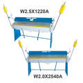 W2.5X1220A/W2.0X2040A/W2.5X2040A/W2.0X2540A/W2.5X2540A/W2.0X3050A Heavy Duty Pan & Box Brake Machine