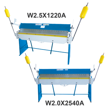 W2.5X1220A/W2.0X2040A/W2.5X2040A/W2.0X2540A/W2.5X2540A/W2.0X3050A Heavy Duty Pan & Box Brake Machine