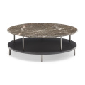 Top Notch Double Layers Marble Coffee Table