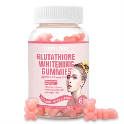 OEM/ODM Skin Whitening Collagen Gummies With L-Glutathione