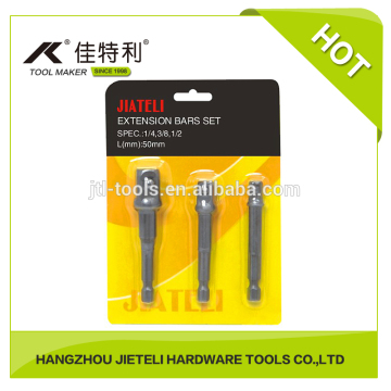 3PCS EXTENSION BARS POWER TOOL SET