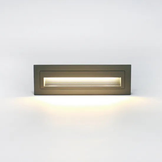 Durable 6W LED Wall Lamp Modern Simple Embedded Stair Light for Corridor and Staircase