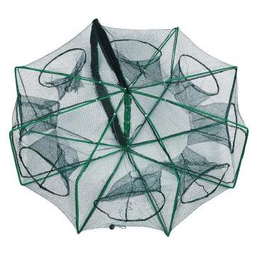 Filet de pêche à l'octogone Hexagon plié automatique pour les crevettes et les écrevisses attrapant