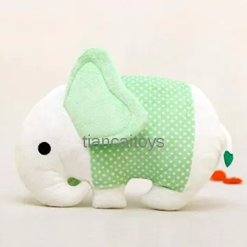 green ear custom plush toy elephant